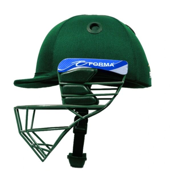 FORMA CRICKET HELMET LITTLE MASTER TITANIUM GRILL BOTTLE GREEN Thumbnail
