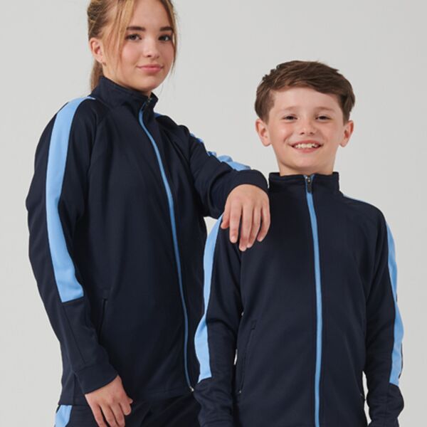 Finden + Hales Kids Knitted Tracksuit Top Thumbnail